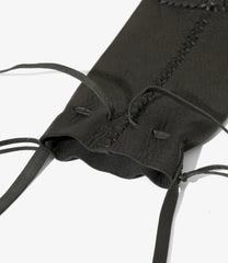Fringed Neck Pouch - Deerskin