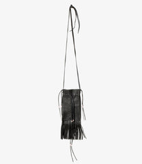 Fringed Neck Pouch - Deerskin