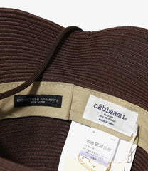 〈ENGINEERED GARMENTS〉x〈CABLEAMI〉Cotton Braid Colonial Hat