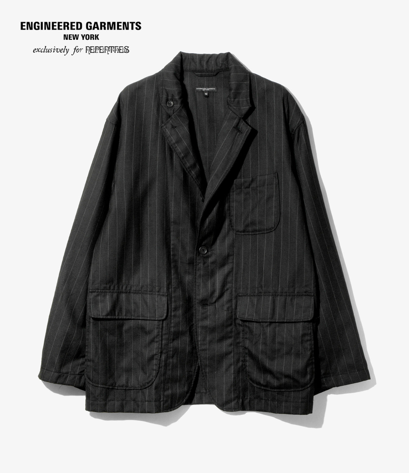 Loiter Jacket - Chalk St. Wool Gauze – NEPENTHES ONLINE STORE