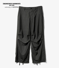 Over Pant - Glen Plaid Tropical Wool