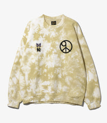 NEEDLES x Sasquatchfabrix. Slowgun Sweat - Peace to World / A