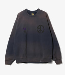 〈NEEDLES〉×〈Sasquatchfabrix.〉Slowgun Sweat - Peace to World/ Solid