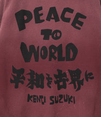 NEEDLES x Sasquatchfabrix. Slowgun Sweat - Peace to World/ Solid