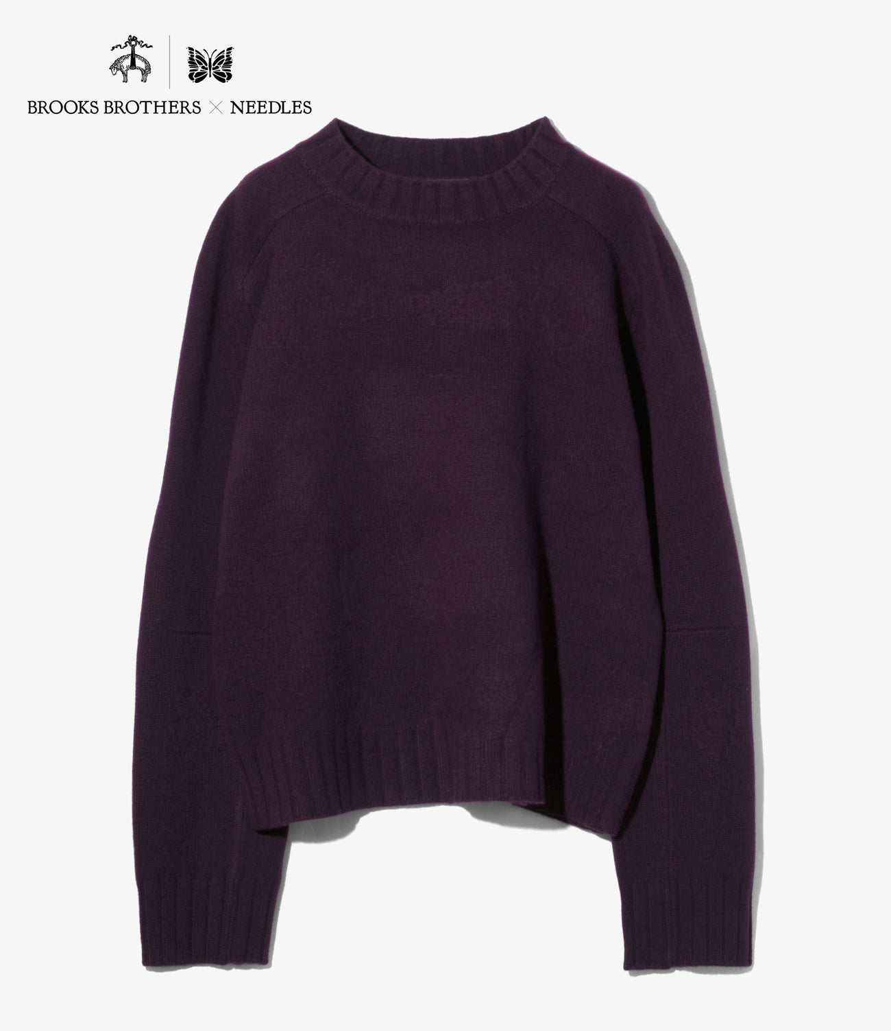 〈NEEDLES〉 x 〈BROOKS BROTHERS〉Mock Neck Sweater