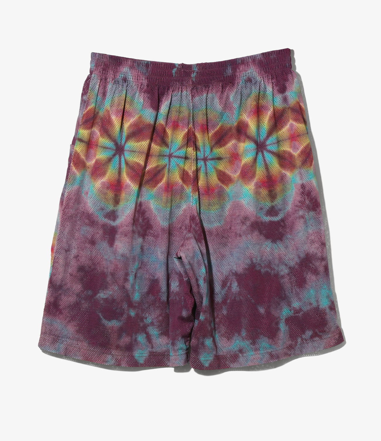 String Center Seam Short - Knit Mesh / Tie dye
