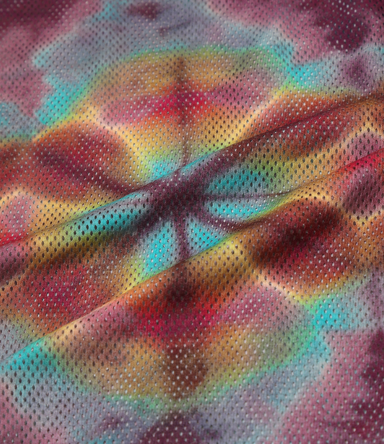 String Center Seam Short - Knit Mesh / Tie dye
