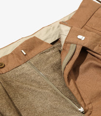 Tucked Baggy Trouser - Moleskin