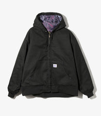 Zipped Work Hoody - PE/C Twill
