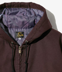 Zipped Work Hoody - PE/C Twill