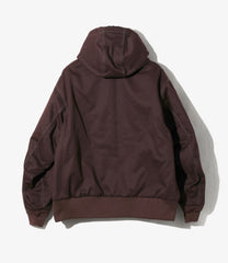 Zipped Work Hoody - PE/C Twill