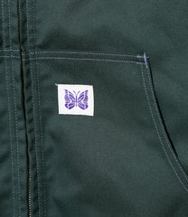 Zipped Work Hoody - PE/C Twill