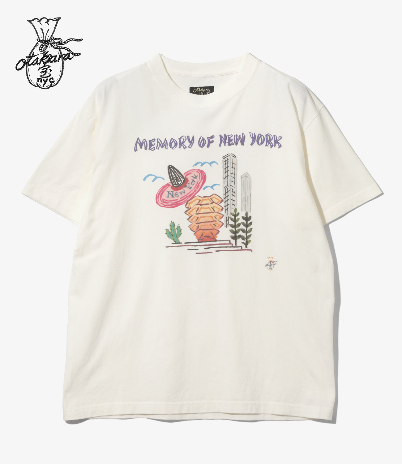 〈OTAKARA NYC〉Short Sleeve Printed Tee - Hudson Yard