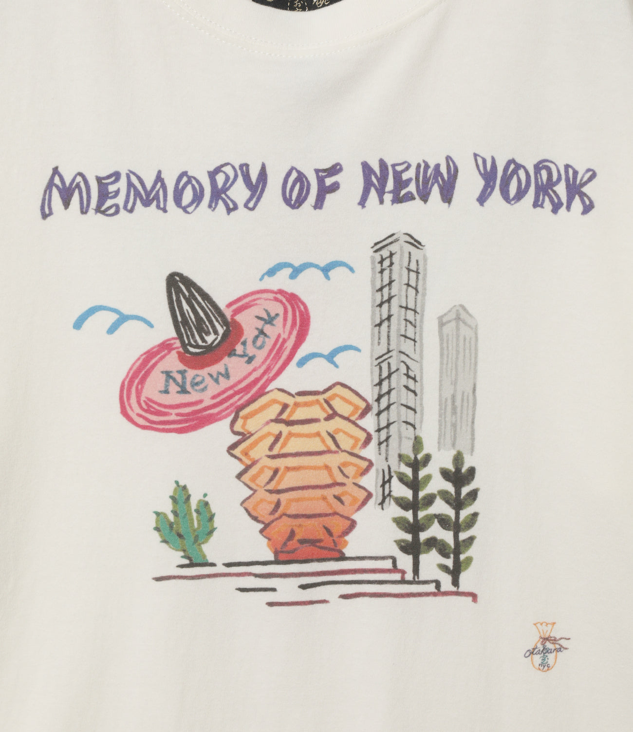 〈OTAKARA NYC〉Short Sleeve Printed Tee - Hudson Yard