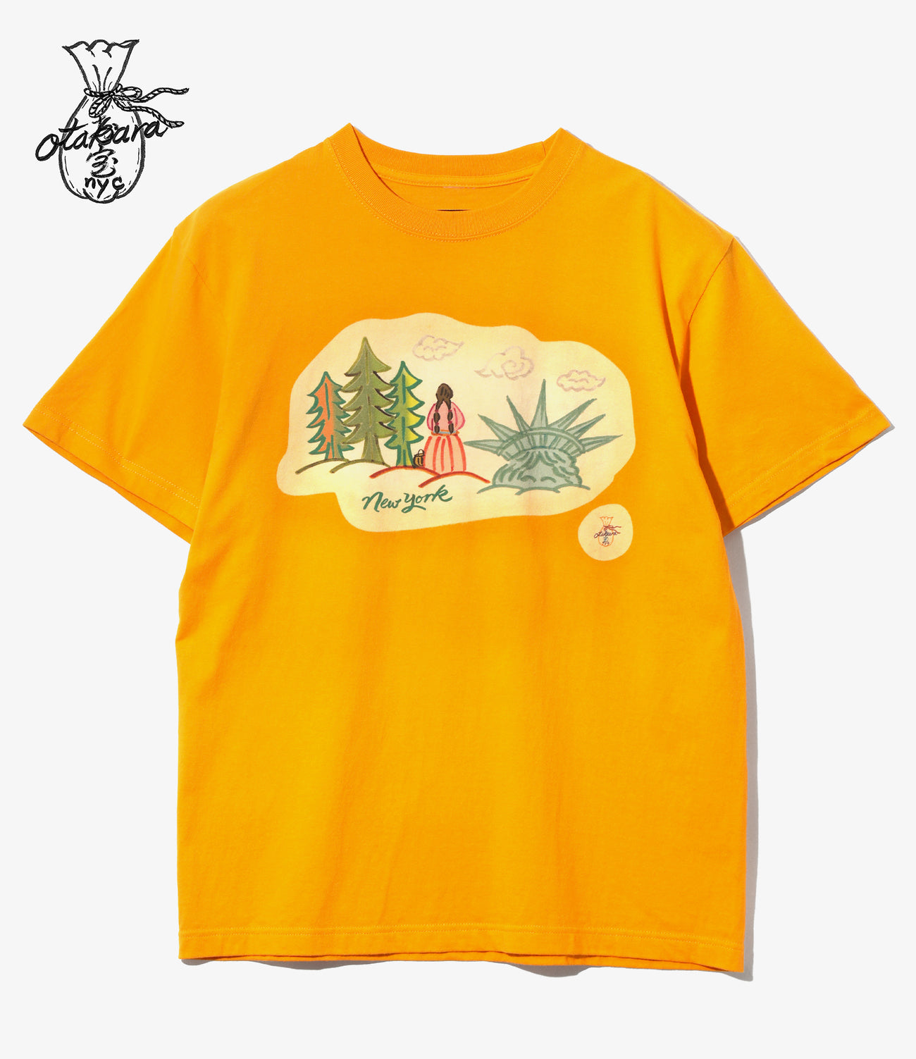 〈OTAKARA NYC〉Short Sleeve Batik Print Tee - Liberty