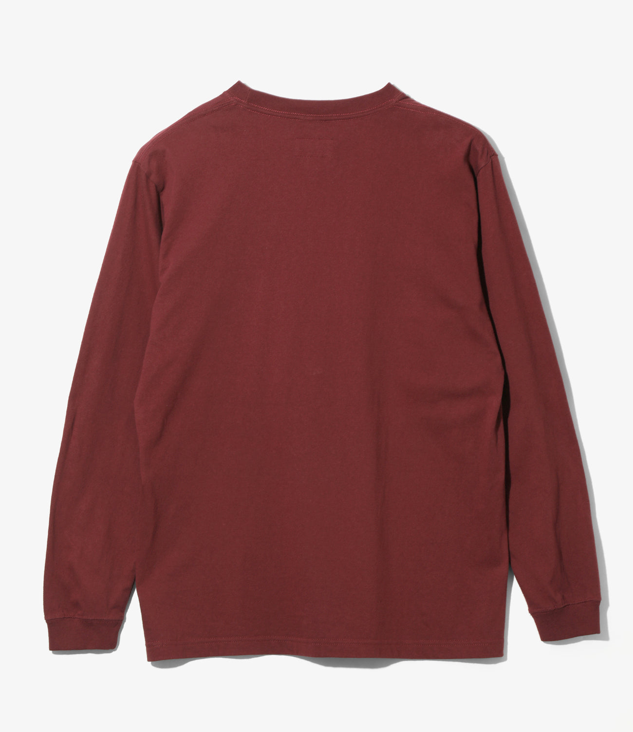 〈OTAKARA NYC〉Long Sleeve Batik Print Tee - Apple