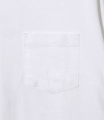 L/S Plain Cross Crew Neck Tee