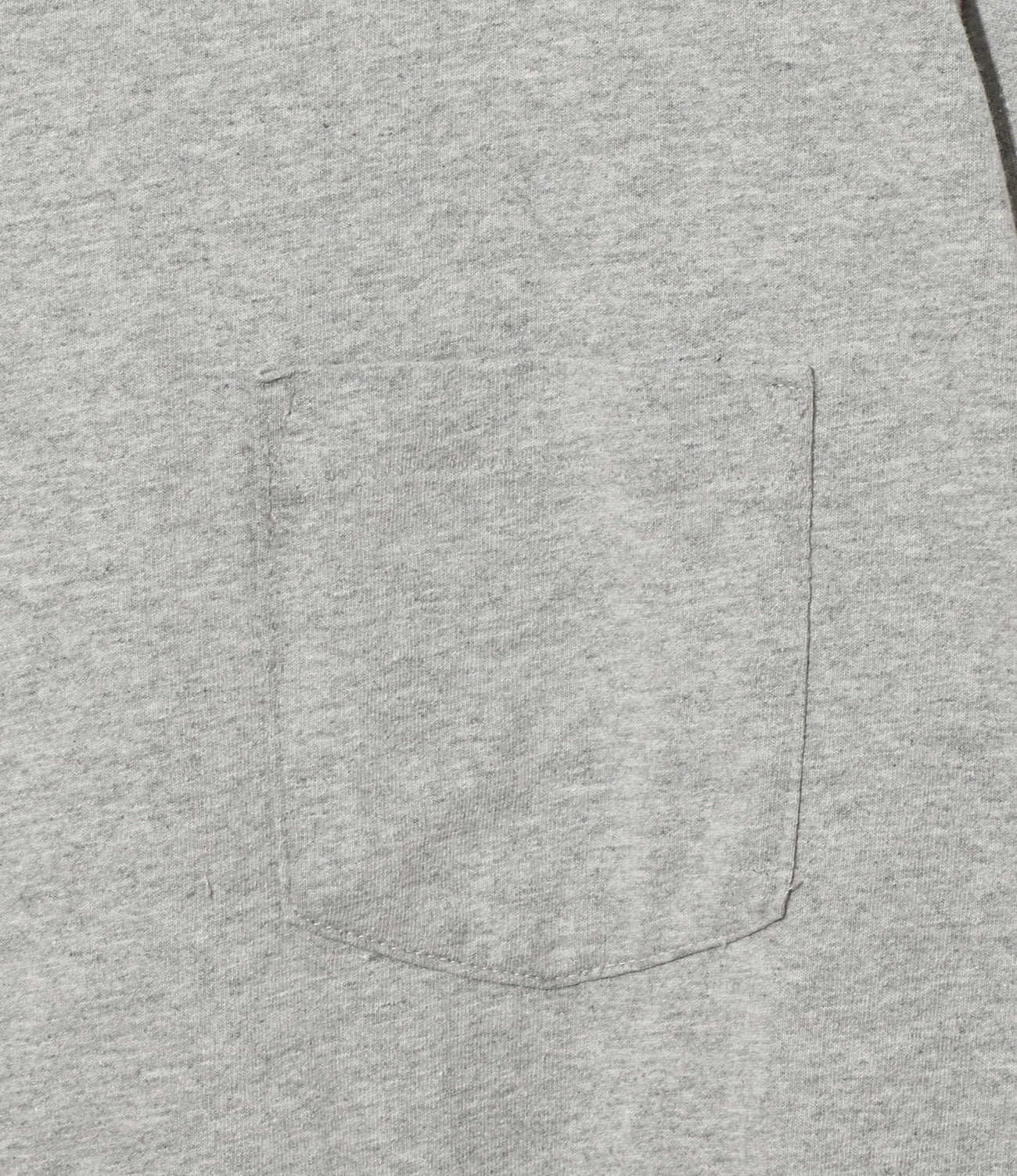 L/S Plain Cross Crew Neck Tee