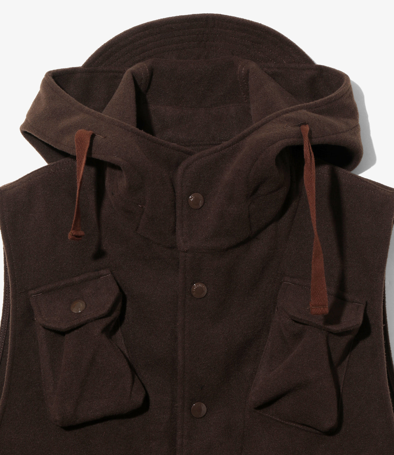 Field Vest - Polyester Fake Melton