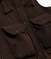 Field Vest - Polyester Fake Melton