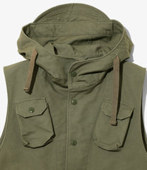 Field Vest - Cotton Double Cloth
