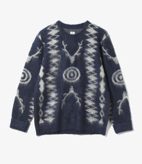 Mohair Crew Neck Sweater