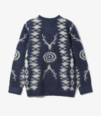 Mohair Crew Neck Sweater
