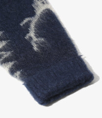 Mohair Crew Neck Sweater