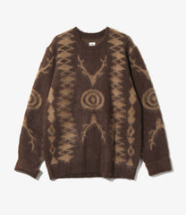 Mohair Crew Neck Sweater