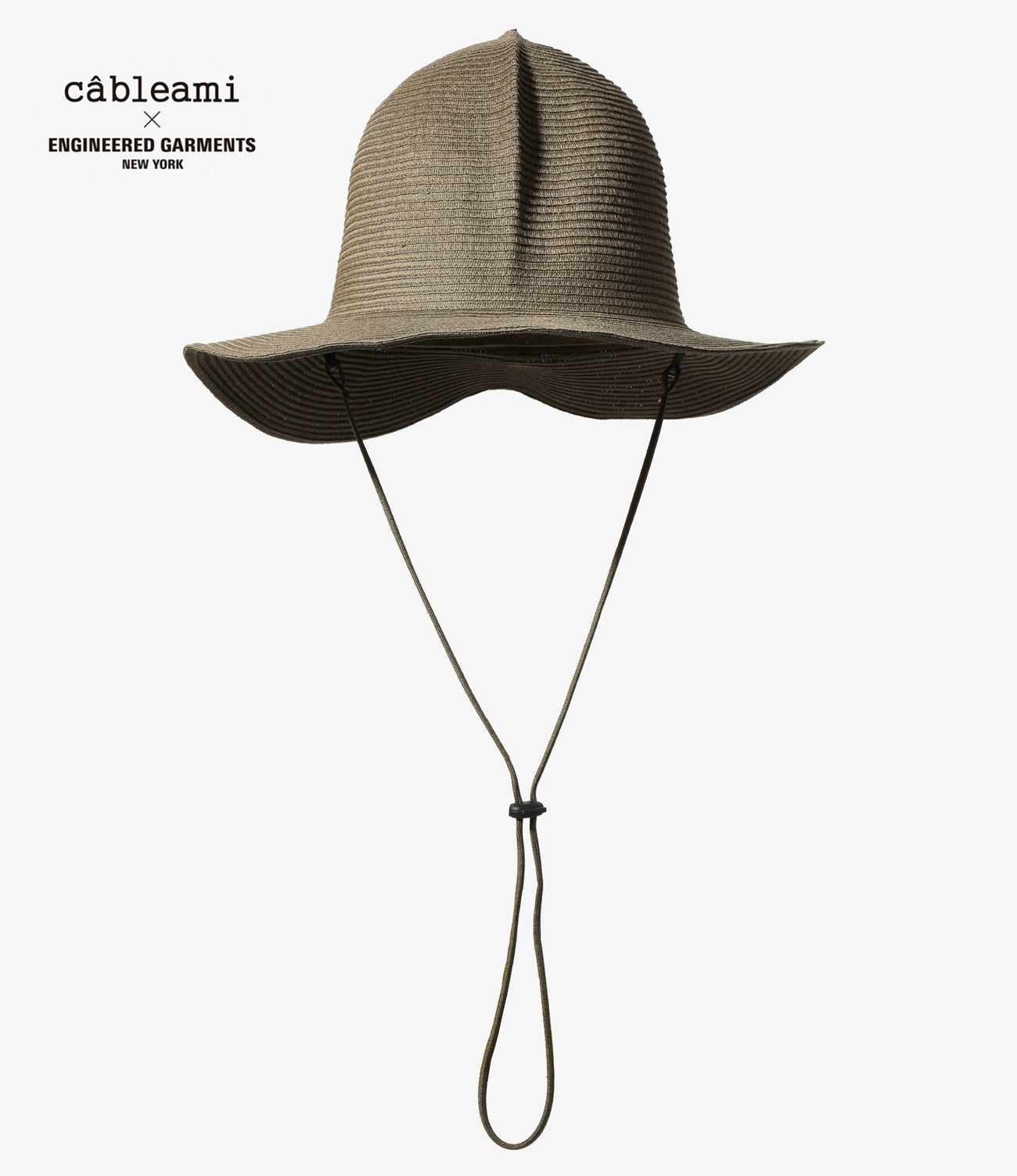 ENGINEERED GARMENTS〉x〈CABLEAMI〉Cotton Braid Colonial Hat