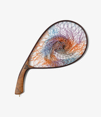 Handmade Tie-Dye Landing Net / Curve - Normal Grip