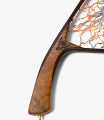 Handmade Tie-Dye Landing Net / Curve - Normal Grip