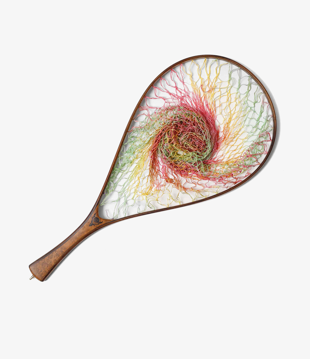 Handmade Tie-Dye Landing Net / Straight - Normal Grip