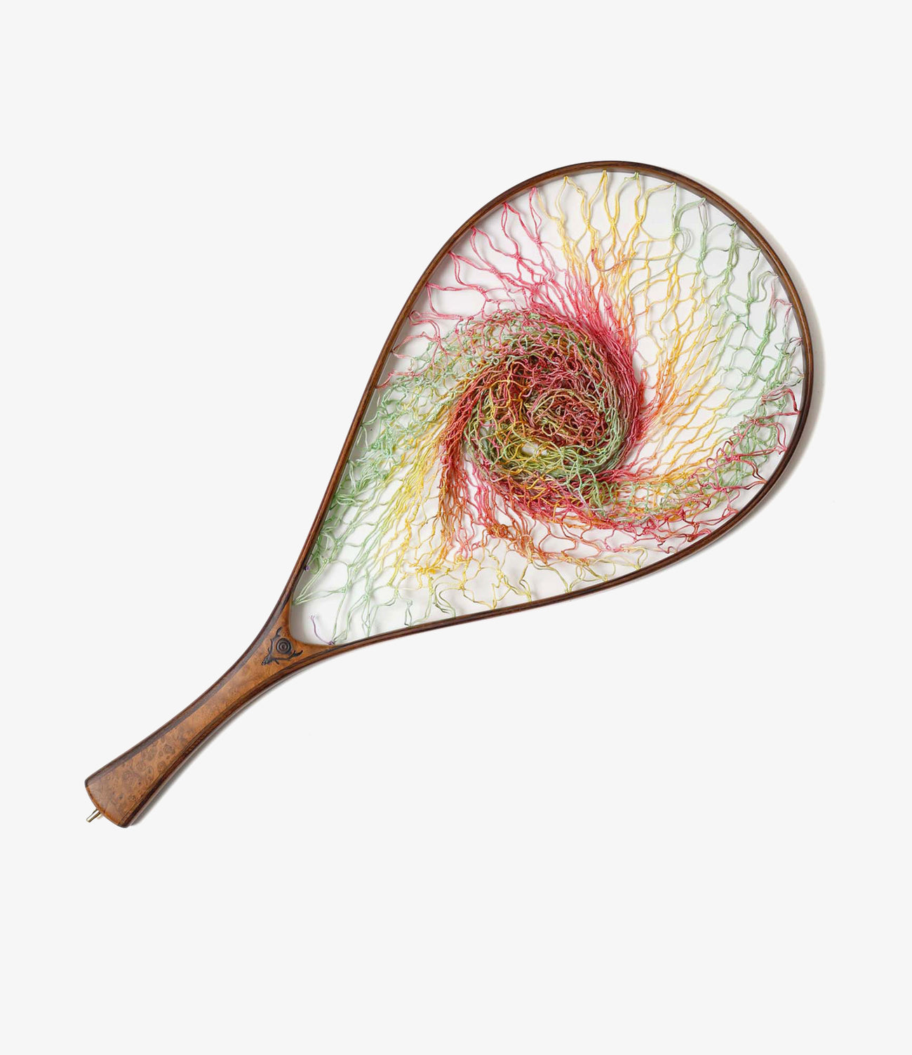 Handmade Tie-Dye Landing Net / Straight - Normal Grip