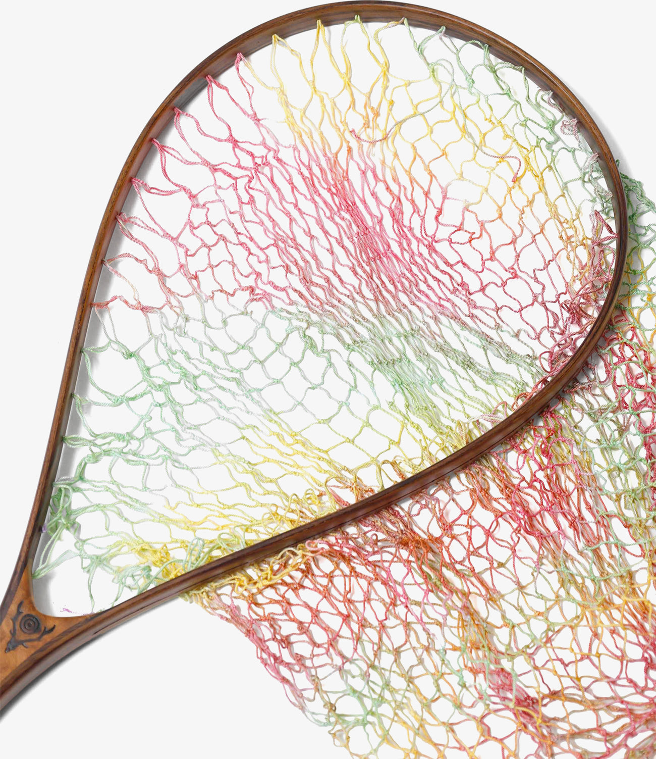 Handmade Tie-Dye Landing Net / Straight - Normal Grip