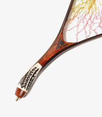 Handmade Tie-Dye Landing Net / Straight - Stag Grip