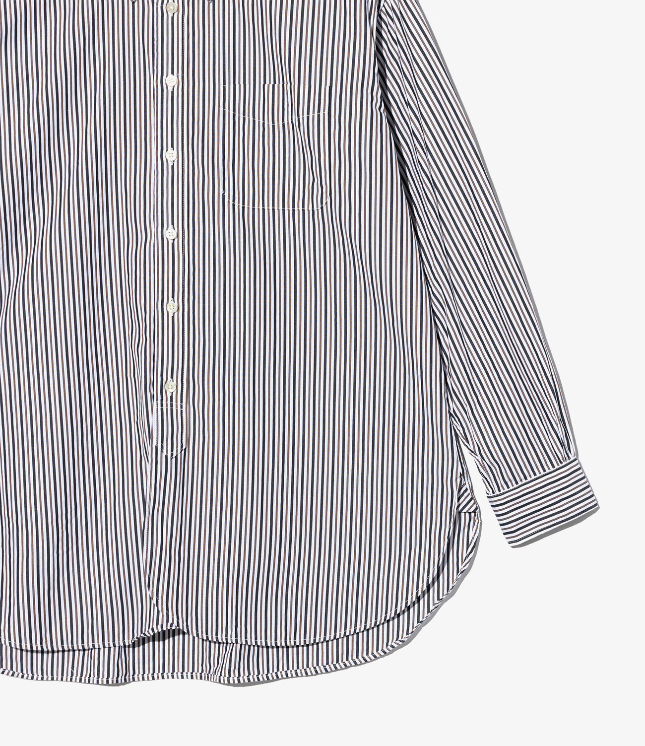 19 Century BD Shirt - Stripe Cotton Broadcloth