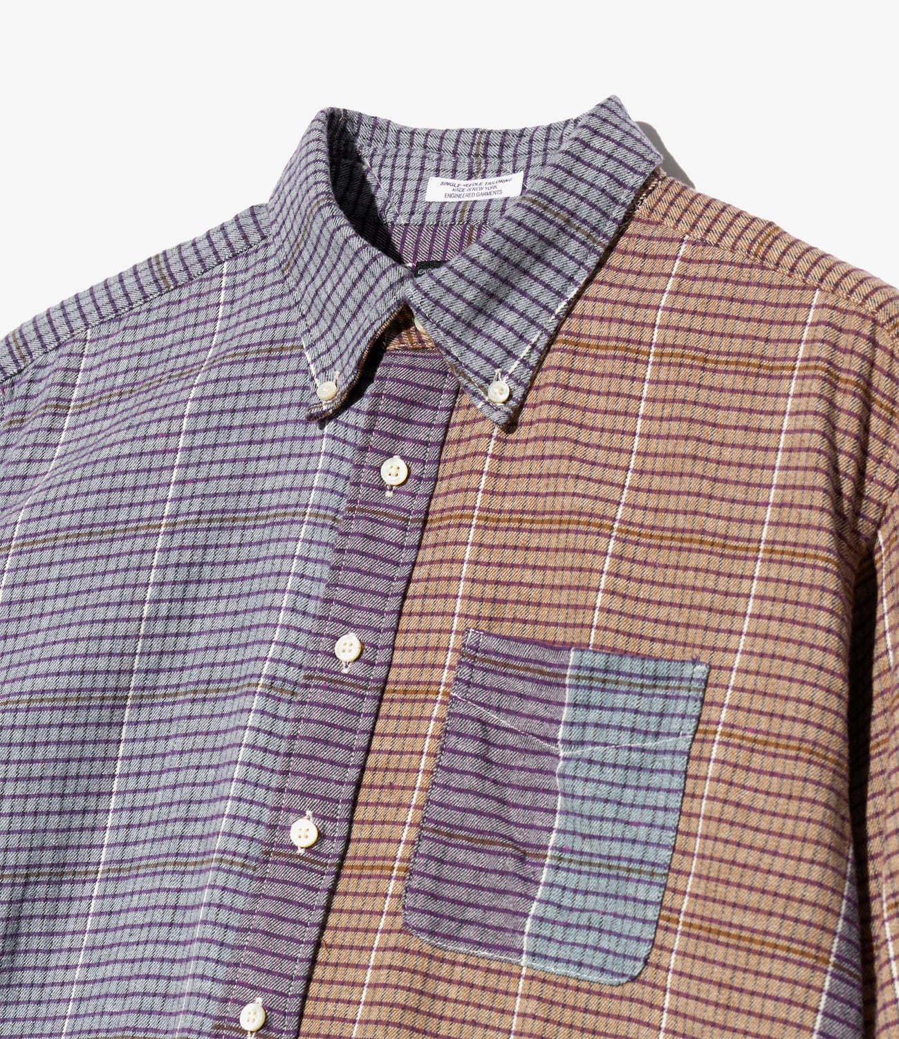 19 Century BD Shir - Color Block Check