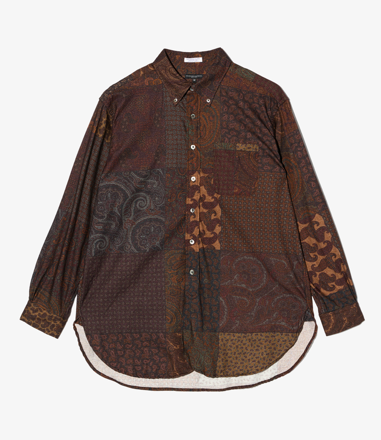 19 Century BD Shirt - Paisley Patchwork Print
