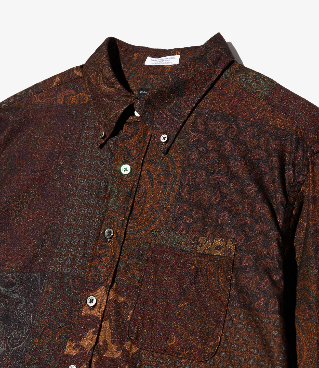 19 Century BD Shirt - Paisley Patchwork Print