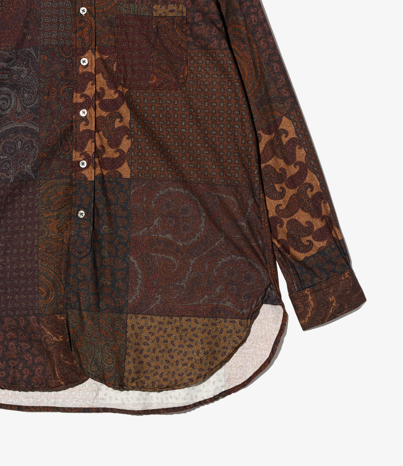 19 Century BD Shirt - Paisley Patchwork Print