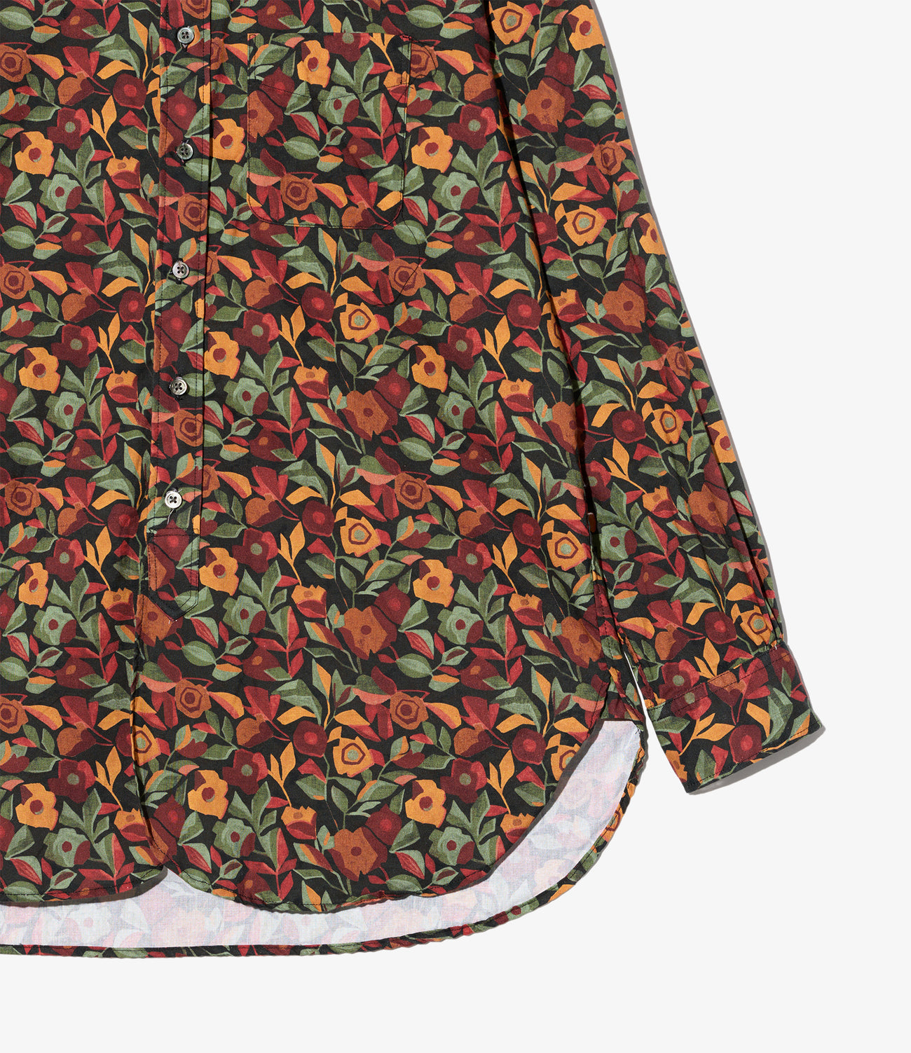 19 Century BD Shirt - Rose Print