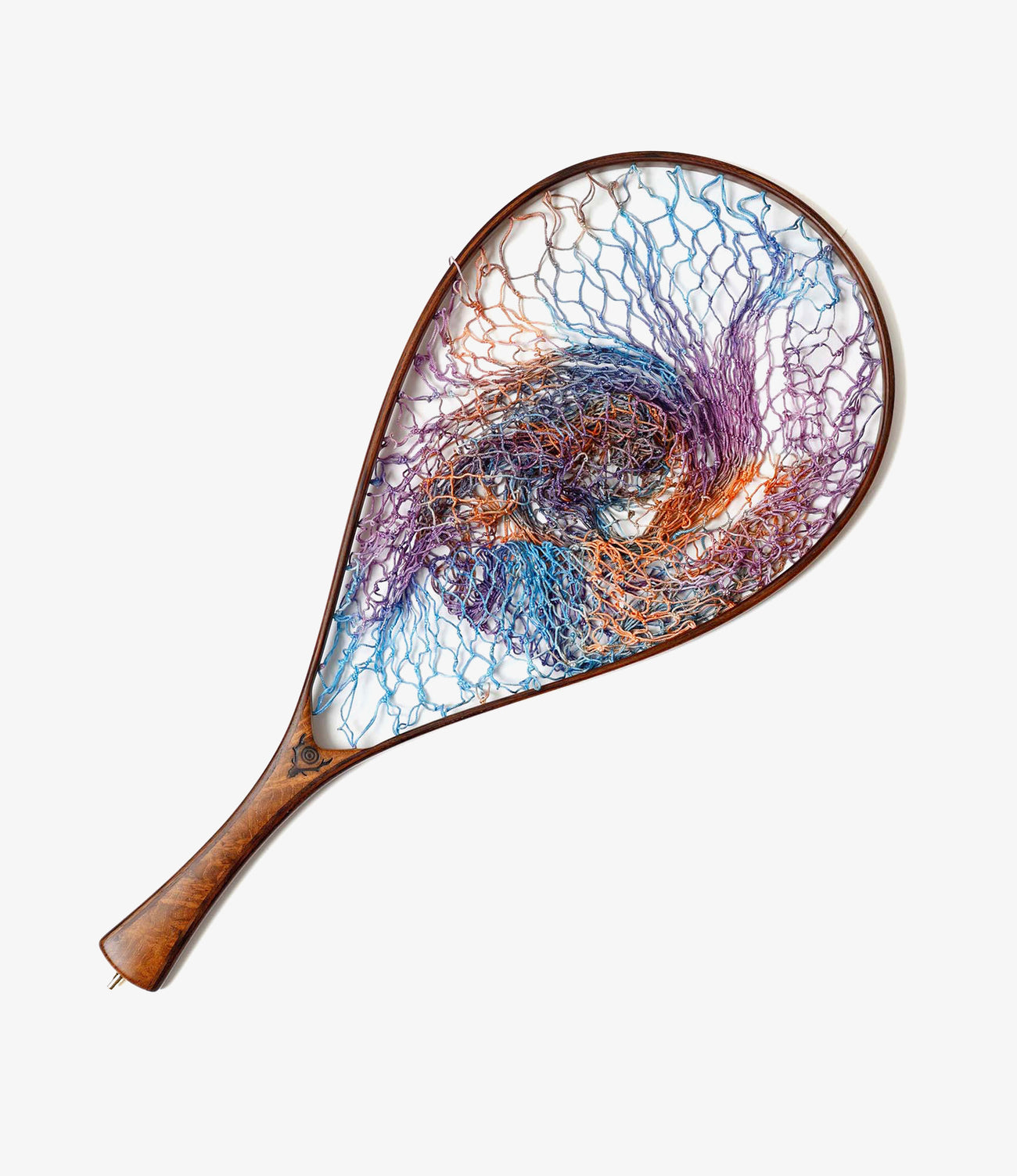 Handmade Tie-Dye Landing Net / Straight - Normal Grip