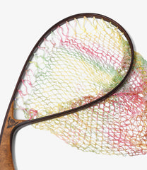 Handmade Tie-Dye Landing Net / Curve - Normal Grip
