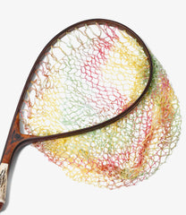 Handmade Tie-Dye Landing Net / Curve - Stag Grip