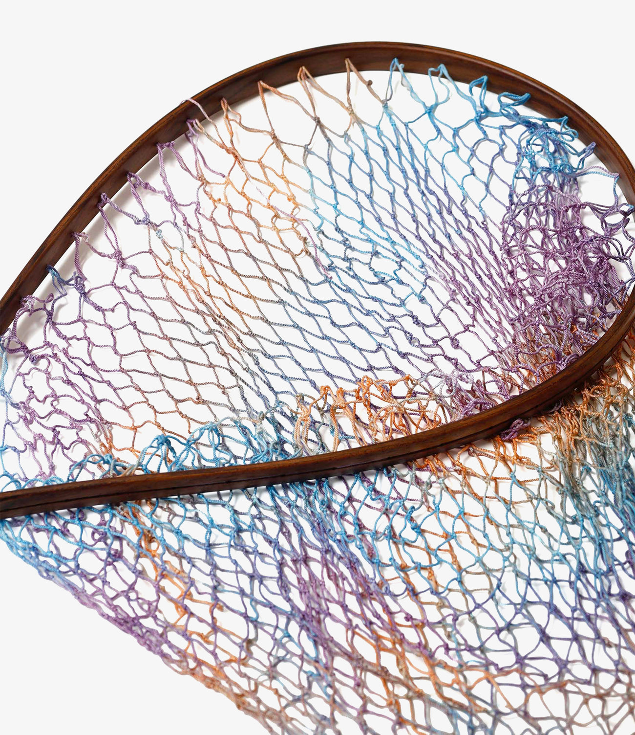 Handmade Tie-Dye Landing Net / Straight - Normal Grip