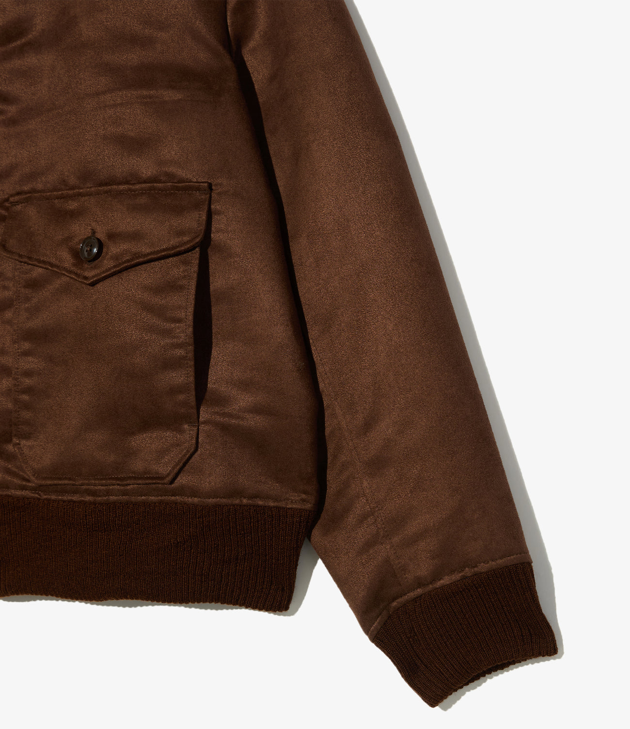 A-1 Jacket - Polyester Fake Suede