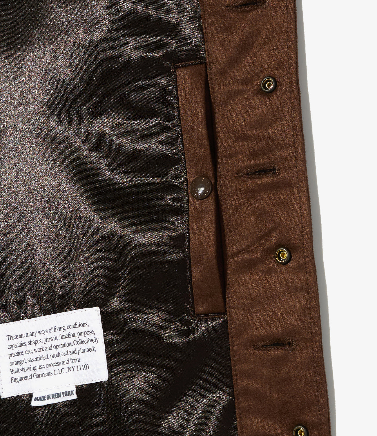 A-1 Jacket - Polyester Fake Suede