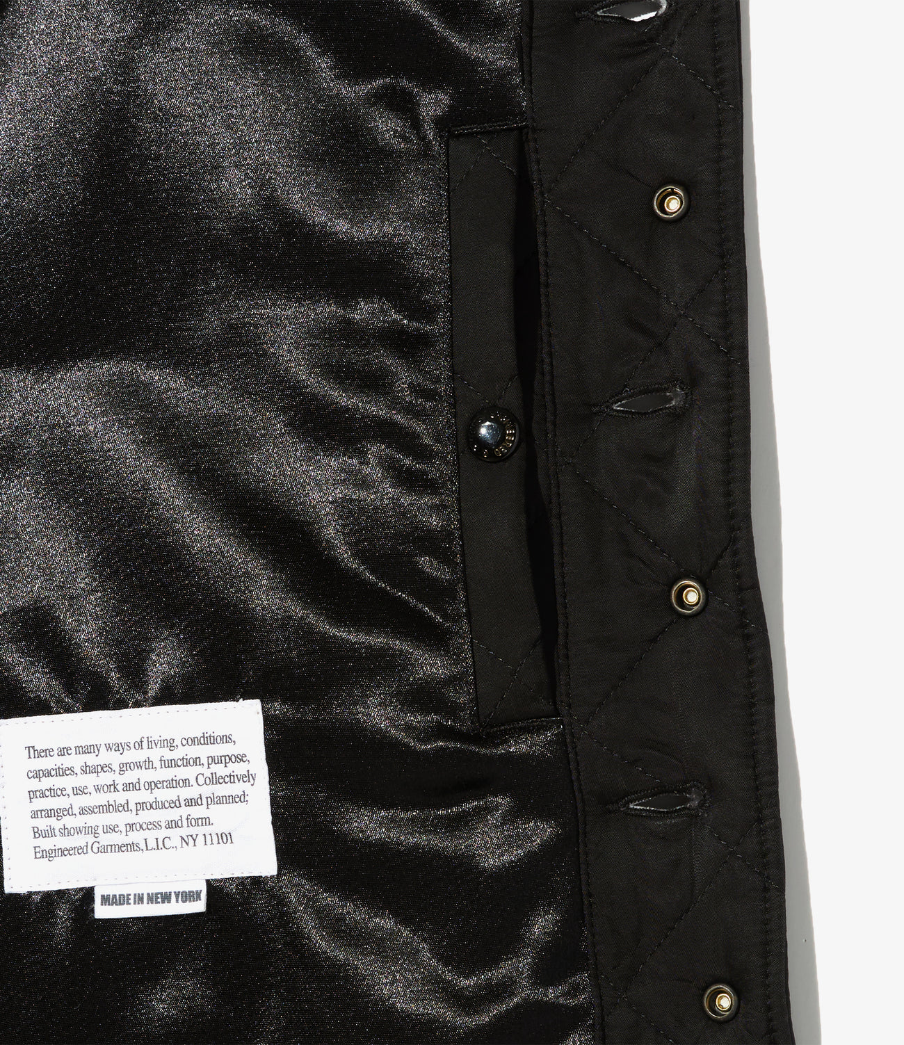 A-1 Jacket - Polyester Diamond Quilt