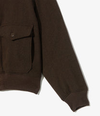 A-1 Jacket - Wool Poly Heavy Tweed